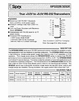 DataSheet SP3232EE pdf